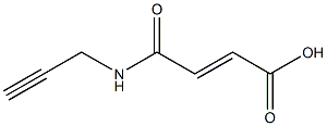 4-oxo-4-(prop-2-ynylamino)but-2-enoic acid Structure