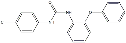 N-(4-chlorophenyl)-N'-(2-phenoxyphenyl)urea