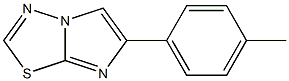 6-(4-methylphenyl)imidazo[2,1-b][1,3,4]thiadiazole Struktur