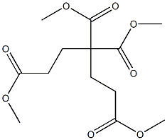 tetramethyl pentane-1,3,3,5-tetracarboxylate 化学構造式