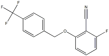  2-Fluoro-6-[4-(trifluoromethyl)benzyloxy]benzonitrile