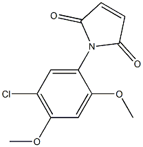 1-(5-chloro-2,4-dimethoxyphenyl)-2,5-dihydro-1H-pyrrole-2,5-dione
