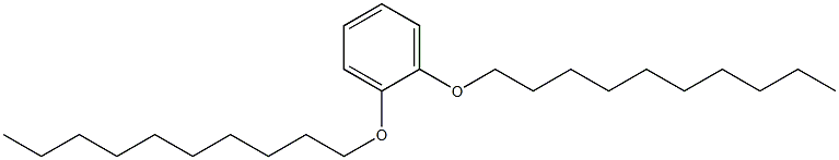 1-[2-(decyloxy)phenoxy]decane 结构式