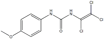  N-(4-methoxyphenyl)-N'-(1,2,2-trichlorovinyl)urea