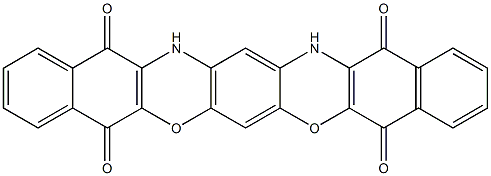 5,9,15,18-tetrahydro-14H,17H-benzo[b]naphtho[2',3':5,6][1,4]oxazino[2,3-i]phenoxazine-5,9,14,18-tetraone