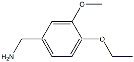 1-(4-ethoxy-3-methoxyphenyl)methanamine Structure