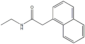 N-ethyl-2-(1-naphthyl)acetamide,,结构式