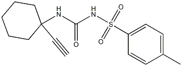 ({[(1-ethynylcyclohexyl)amino]carbonyl}amino)(4-methylphenyl)dioxo-lambda~6~-sulfane