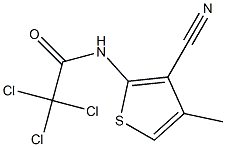 N1-(3-cyano-4-methyl-2-thienyl)-2,2,2-trichloroacetamide|