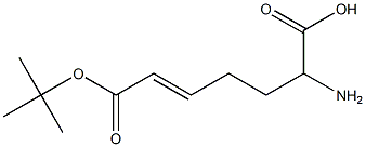 (2R)-BOC-2-AMINO-5-HEXENOIC ACID 结构式