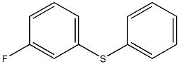(3-fluorophenyl)(phenyl)sulfane Struktur