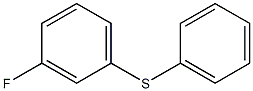 (3-fluorophenyl)(phenyl)sulfane,,结构式