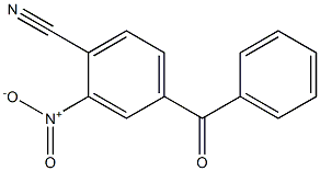 (4-cyano-3-nitrophenyl)phenylmethanone Structure