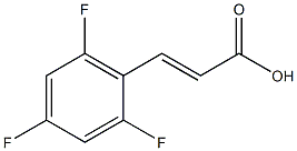 (E)-3-(2,4,6-trifluorophenyl)acrylic acid|