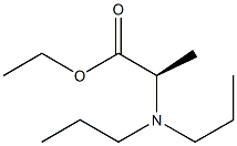 (R)-ethyl 2-(dipropylamino)propanoate Structure