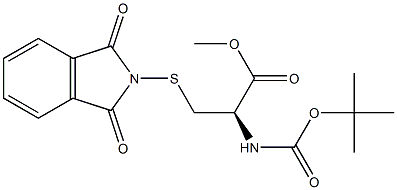 (R)-methyl 2-(tert-butoxycarbonylamino)-3-(1,3-dioxoisoindolin-2-ylthio)propanoate