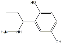 1-(1-(2,5-dihydroxyphenyl)propyl)hydrazine