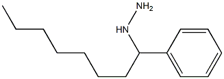 1-(1-phenyloctyl)hydrazine Structure