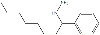 1-(1-phenyloctyl)hydrazine Struktur