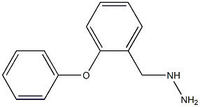 1-(2-phenoxybenzyl)hydrazine,,结构式