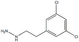 1-(3,5-dichlorophenethyl)hydrazine Struktur