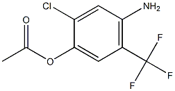 1-(4-Amino-2-chloro-5-trifluoromethyl-phenyl)-acetic acid 结构式