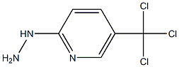 1-(5-(trichloromethyl)pyridin-2-yl)hydrazine,,结构式