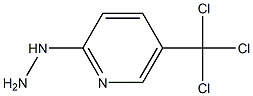 1-(5-(trichloromethyl)pyridin-2-yl)hydrazine 化学構造式