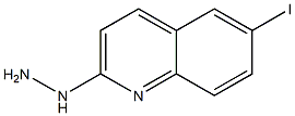 1-(6-iodoquinolin-2-yl)hydrazine 结构式