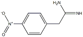 2-(4-nitrophenyl)acetamidine Structure