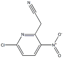 2-(6-chloro-3-nitropyridin-2-yl)acetonitrile|