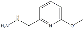 2-(hydrazinylmethyl)-6-methoxypyridine Structure