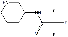 2,2,2-trifluoro-N-(piperidin-3-yl)acetamide Structure