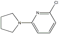 2-chloro-6-(pyrrolidin-1-yl)pyridine Struktur