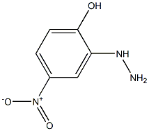 2-hydrazinyl-4-nitrophenol Structure