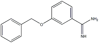 3-(benzyloxy)benzamidine Structure