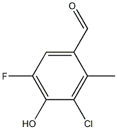  3-Chloro-5-fluoro-4-hydroxy-2-methyl-benzaldehyde