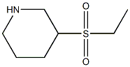 3-Ethanesulfonyl-piperidine Structure