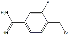 4-(bromomethyl)-3-fluorobenzamidine