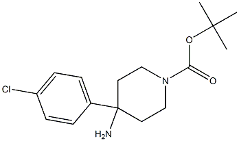 4-Amino-4-(4-chloro-phenyl)-piperidine-1-carboxylic acid tert-butyl ester