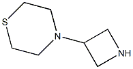 4-Azetidin-3-yl-thiomorpholine Structure