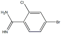 4-bromo-2-chlorobenzamidine Structure