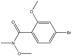 1260762-72-8 4-bromo-N,2-dimethoxy-N-methylbenzamide