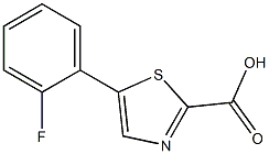 5-(2-fluorophenyl)thiazole-2-carboxylic acid|