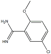 5-chloro-2-methoxybenzamidine 结构式