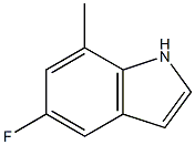 5-fluoro-7-methyl-1H-indole Structure