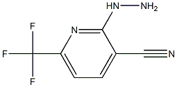 6-(trifluoromethyl)-2-hydrazinylpyridine-3-carbonitrile