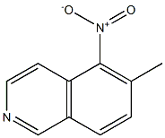 6-methyl-5-nitroisoquinoline Structure