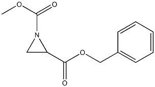 benzyl methyl aziridine-1,2-dicarboxylate,,结构式