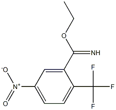 ethyl 2-(trifluoromethyl)-5-nitrobenzoimidate Structure